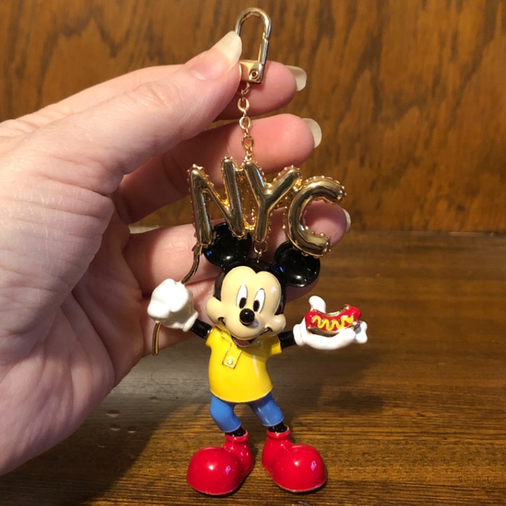 NIB-BaubleBar-Disney’s Mickey Mouse-NYC Themed-Bag Charm-$78